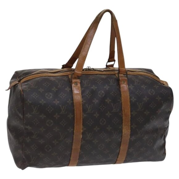 LOUIS VUITTON Monogram Sac Souple Boston Bag